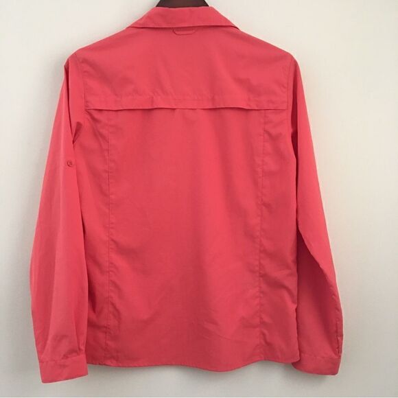White Sierra Coral Button Down Shirt | Size Medium - Picture 6 of 9